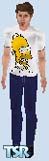 Sims 1 — Simpsons by Majci — The Simpsons....Homer is sweet.