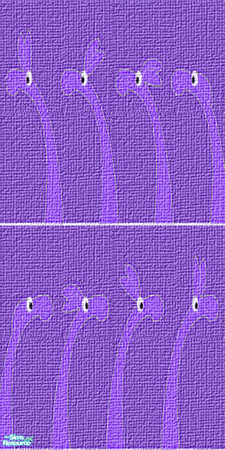 Sims 2 — Creatures - Violet by Hanefcik — Is this a giraffe? A dinosaur? Or maybe Nessie the Loch Ness monster? Doesn\'t