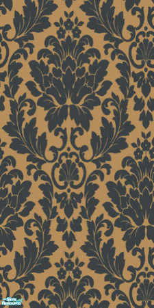 Sims 2 — Decadence - Caramel by Ses — Part of the Decadence Wall Set 