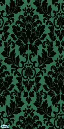 Sims 2 — Decadence - Mint by Ses — Part of the Decadence Wall Set 