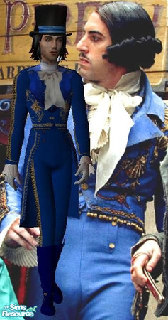 Sims 2 — Signor Adolfo Pirelli by DarkThornRose — Signor Adolfo Pirelli from Sweeney Todd: the Demon Barber of Fleet