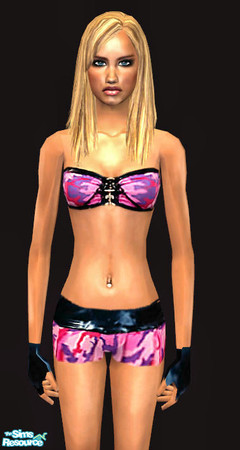Sims 2 — 2 playboy outfits - 5f8bde6a Playboypink by majdarts — inspirated by playboy costume :D
