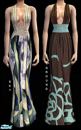 Sims 2 — DRESS SET 04 by KalmanKukka — Casual outfit for adult females. Original mesh is from Just Sims 2. You find it