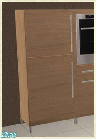 Sims 2 — Constance Kitchen - Grocery cabinet by Elize-37sims — Decorative only