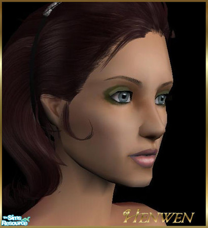 Sims 2 —  Blush Tawny by Henwen — Tawny was my very first blush color as a teen. *Blush is a brownish peach*