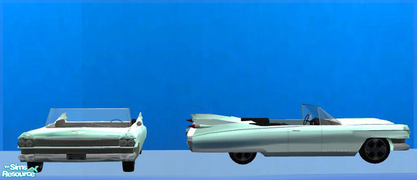 Sims 2 — Cadillac Eldorado deco - Recolor green by ShinoKCR — 