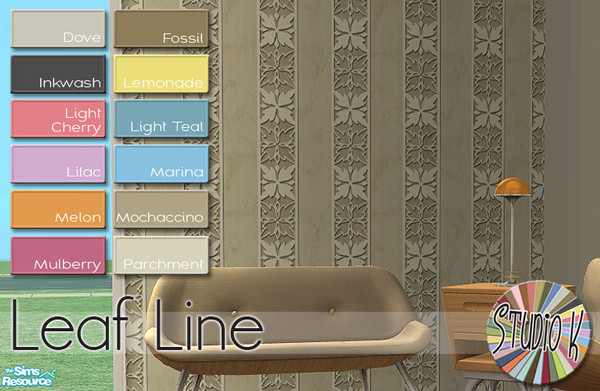 Sims 2 — Studio K Leaf Line_02 by StudioKhagerks — 