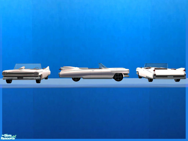 Sims 2 — Cadillac Eldorado deco - Mesh by ShinoKCR — model deco Cadillac Eldorado 1959