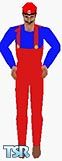 Sims 1 — Mario by Jim Nickabocker — You've seen him on the games. You've controlled his life in the platforms now control