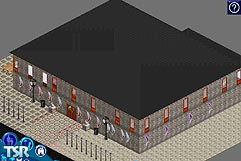 Sims 1 — Contrast lot by Daniel S�nchez Rivera — Prepare!! Dance and date downstairs, or have dinner quietly upstairs.