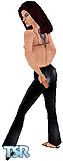 Sims 1 — Trashy Chick by dewabrata — This is trashy look skins check out her tattoo ... also available in swimwear