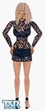 Sims 1 — Britney Spears VMA 2001 by babybluebaby — This is what Britney wore at the MTV Video Music awards 2001. I'm