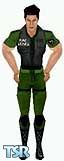 Sims 1 — Chris Redfield by Carol Anne — This is Chris Redfield from Resident Evil Code Veronica.