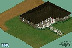 Sims 1 — Jenz Design 4 by Jennifer Cochlin — This 3 bedroom, 2 bath home will make any Sim happy while entering through