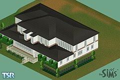 Sims 1 — Jenz Design 5 by Jennifer Cochlin — This exquisite home has up to 4 bedrooms (2 with their own bathrooms) and a