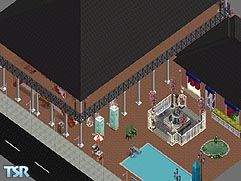 Sims 1 — EzLand Center by Ez — Has Shops, Fine Dining, Recreation Center, Pool And Lots More.