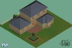 Sims 1 — In the Burbs 3 by Alexandra — Suburban Home with large kitchen, sep dining room, lounge, 3 beds and 2 baths. 