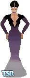 Sims 1 — Sorceress Edea Kramer by Heather — A kind woman who became posessed by an evil sorceress. Clad in her violet
