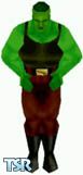 Sims 1 — Hulk by Chaza — This is a skin set of the smart Hulk from Peter David's run on the book. It includes all modes