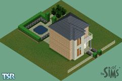 Sims 1 — The Little Place by Alexandra — First home-buyers rejoice! This little dwelling will suit the needs of a couple