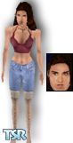 Sims 1 — Demi Moore by SGT P — No GI Jane here, Heres Demi with a full head of hair.