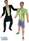 Sims 1 — Max does Hawaii by Ross Chambers — Max Payne is at it again, this time in Hawaii! - This zip contains 3 skins