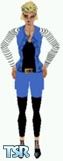 Sims 1 — Android 18 by Epyon — Straight from the popular anime dragon ball z android 18 comes in the origional costume