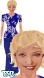 Sims 1 — Carol Brady by Dhaling — This skin is of Carol Brady from the Brady Bunch! She's wearing her blue Corduroy pants