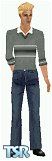 Sims 1 — BZ Josh by BZsim — It's no wonder that Josh is the big man on campus with his great sense of style. All three