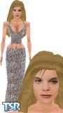 Sims 1 — Mena Suvari by Dhaling — This skin is of Mena Suvari From American Beauty! She is wearing a dress that she wore