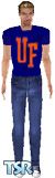 Sims 1 — UF by Jennifer — My husband is a Florida Gator Fan so I made this skin for him. All 3 skins tones included. Head