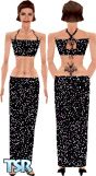 Sims 1 — Midnight by Dhaling — Head NOT included!! This is a skin of a dress that I saw once and really loved..So I