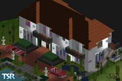 Sims 1 — Le Beau Soleil by Jochum — You can find this house in the Atlantic Ocean on an island where it's always hot. The