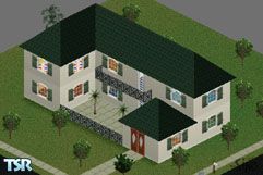 Sims 1 — Villa Lucca by Jochum — A beautiful villa I have seen in the old Italian place Lucca.You can buy the house