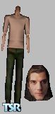 Sims 1 — Gavin Rossdale by Noonie — A skin of gavin from the english rock band bush, my second skin so i hope you enjoy
