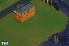 Sims 1 — Wood house by J.T.K — A wood house made of wood. This is also my first house i submit and it is before the