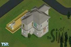 Sims 1 — No Cheat House by Mik_Me — This Is My First House So Give It A Good Rate PLZ And I Did Not Use Cheat To Build It