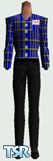 Sims 1 — Tesco Uniform by Gorman — This is a skin of my much despised work uniform for a well known food retail company,