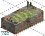 Sims 1 — Trashy Tub by Ricky Hawes (CBK) — Straight from your local junkyard to your cheap homes comes the Trashy Tub.