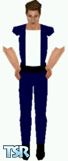 Sims 1 — Kezz10 by Kezz — Navy blue and white outfit, great as casual wear around the home. Light skin only, sorry!