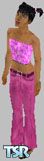 Sims 1 — Etsuko by Tio Leo — This is a little girl skin. She wears pink jeans and a furry pink top. Made by demand of