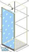 Sims 1 — Shower by Tamar — You have to wear something if you want private shower...