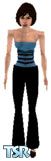 Sims 1 — Blue Halter by Michelle — 