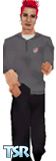 Sims 1 — Mike by Dj Asmodeus — This is Mike from the Band Linkin Park. This his him in his Ben Davis Shirt wit black