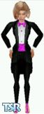 Sims 1 — Marlene by DivaWear, Inc. — Marlene lives! Tuxedo with a tail...looks almost as good as Ms. D.! All 3 skin