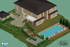 Sims 1 — Tylerville Studios by The Beer Monkey — My first house i have put on the net it is called tylerville studios.