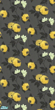 Sims 2 — Pom Pom Flowers #6 by Ses — Part of the Pom Pom Dandelion Set
