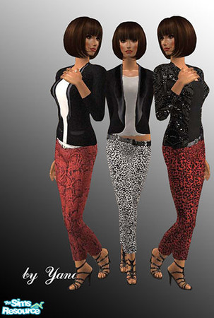 Sims 2 — Collection №5 Balmain part 1 by Mishu999  — Balmain Paris FW 08-09 Fashion Show.He is my favourite