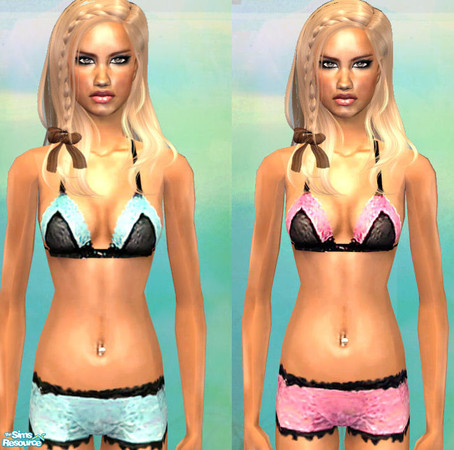 Sims 2 — Sweet underwear by majdarts — :D sth cute for your sim
