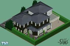Sims 1 — White Pine Model by Propz — Nice size house at a fair price.
